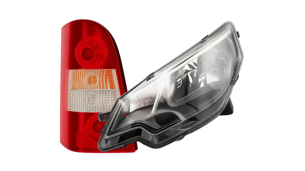 Mit KI Generierte Beleuchtung Ersatzteile Produktgruppe Bild