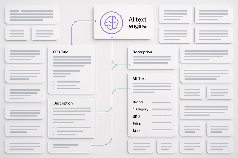 KI-Textengine für 4500 Produkte